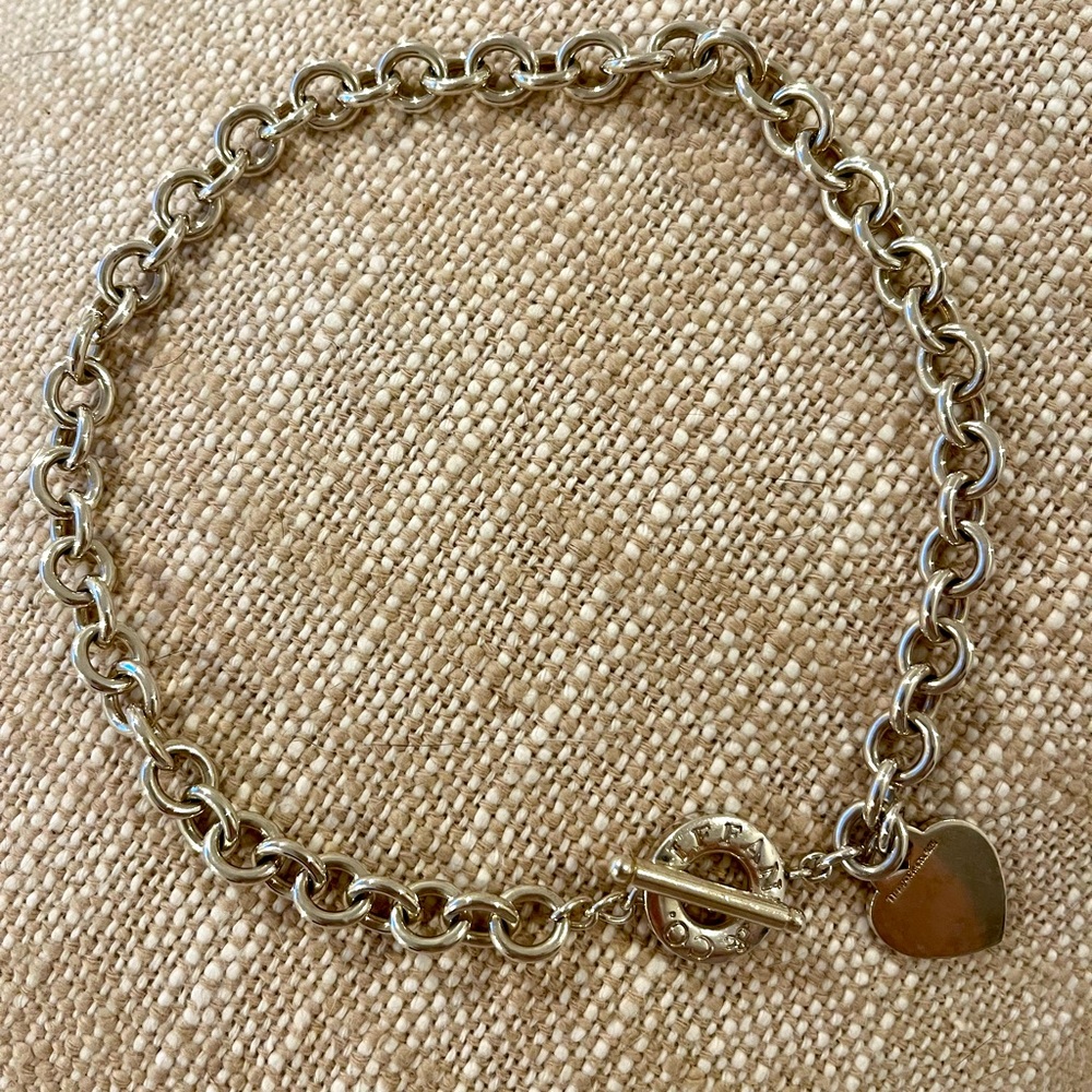 Tiffany and Co. Toggle Heart Necklace